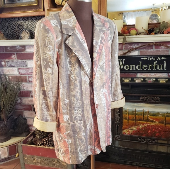 TONI GARMENT FOR CC MAGIC VINTAGE BLAZER M - Picture 4 of 7